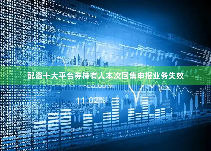 配资十大平台券持有人本次回售申报业务失效