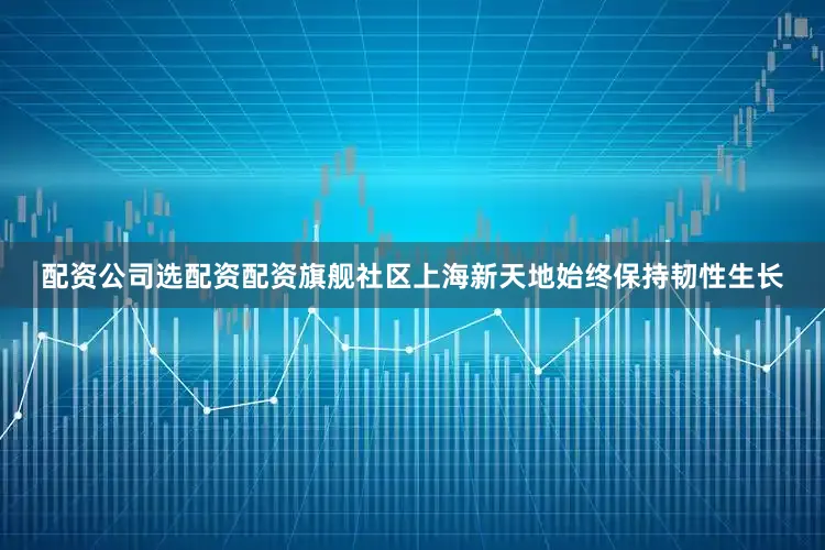 配资公司选配资配资旗舰社区上海新天地始终保持韧性生长
